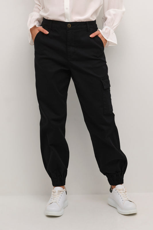 Culture Bentha Pants Black Wash