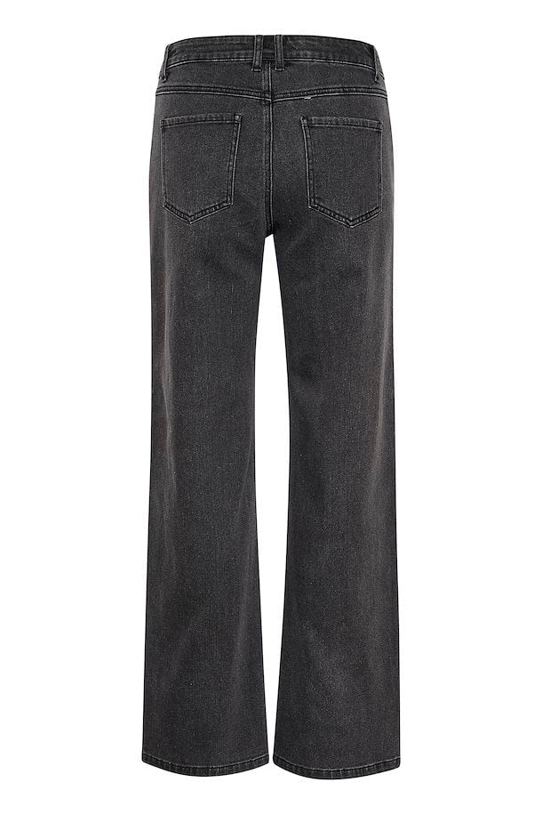 Ami Jeans Malou Fit - Black Wash - Culture