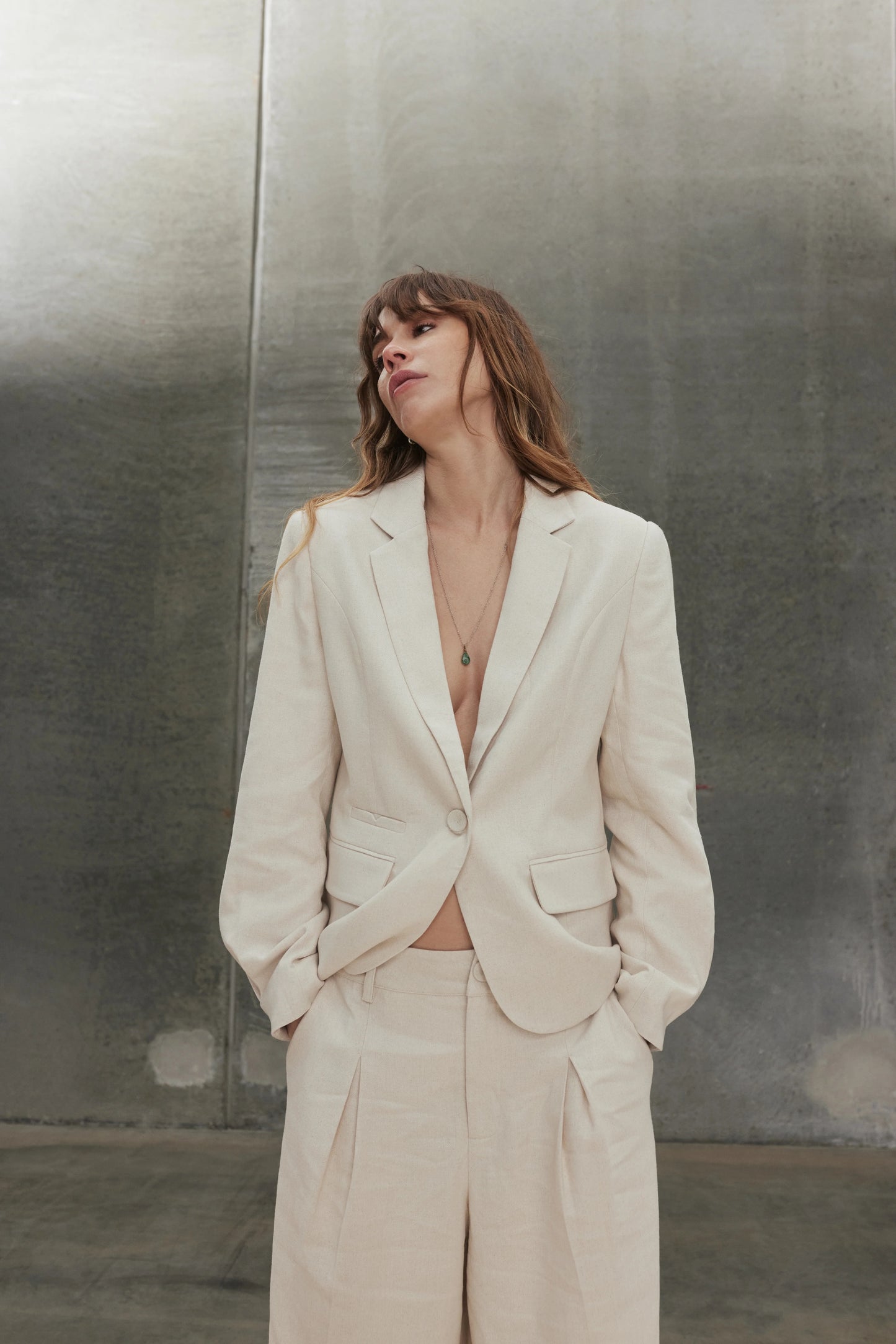 Kassandra My Blazer - Creme - Gossia