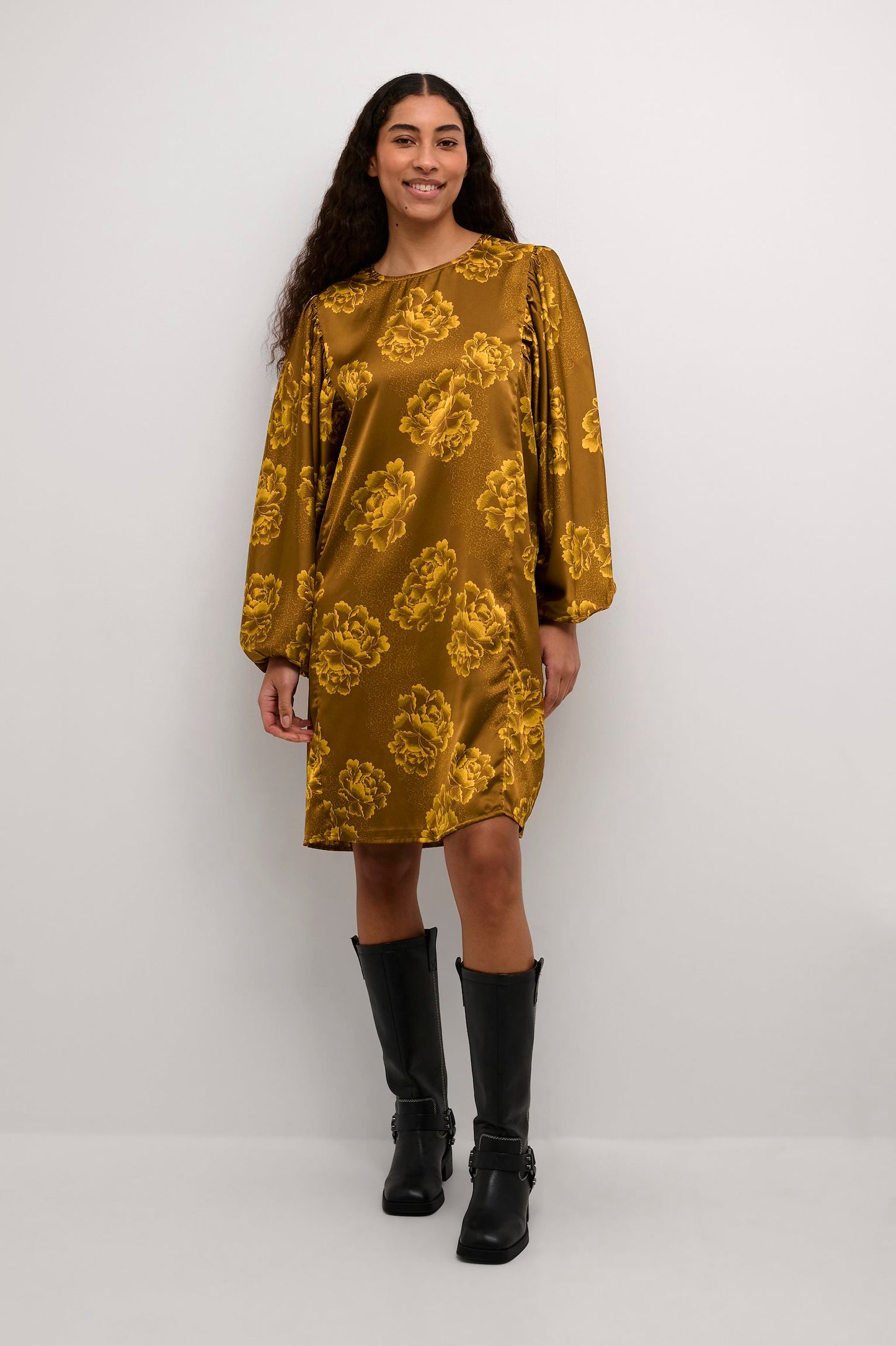 Rosie Dress - Yellow Flower - Culture