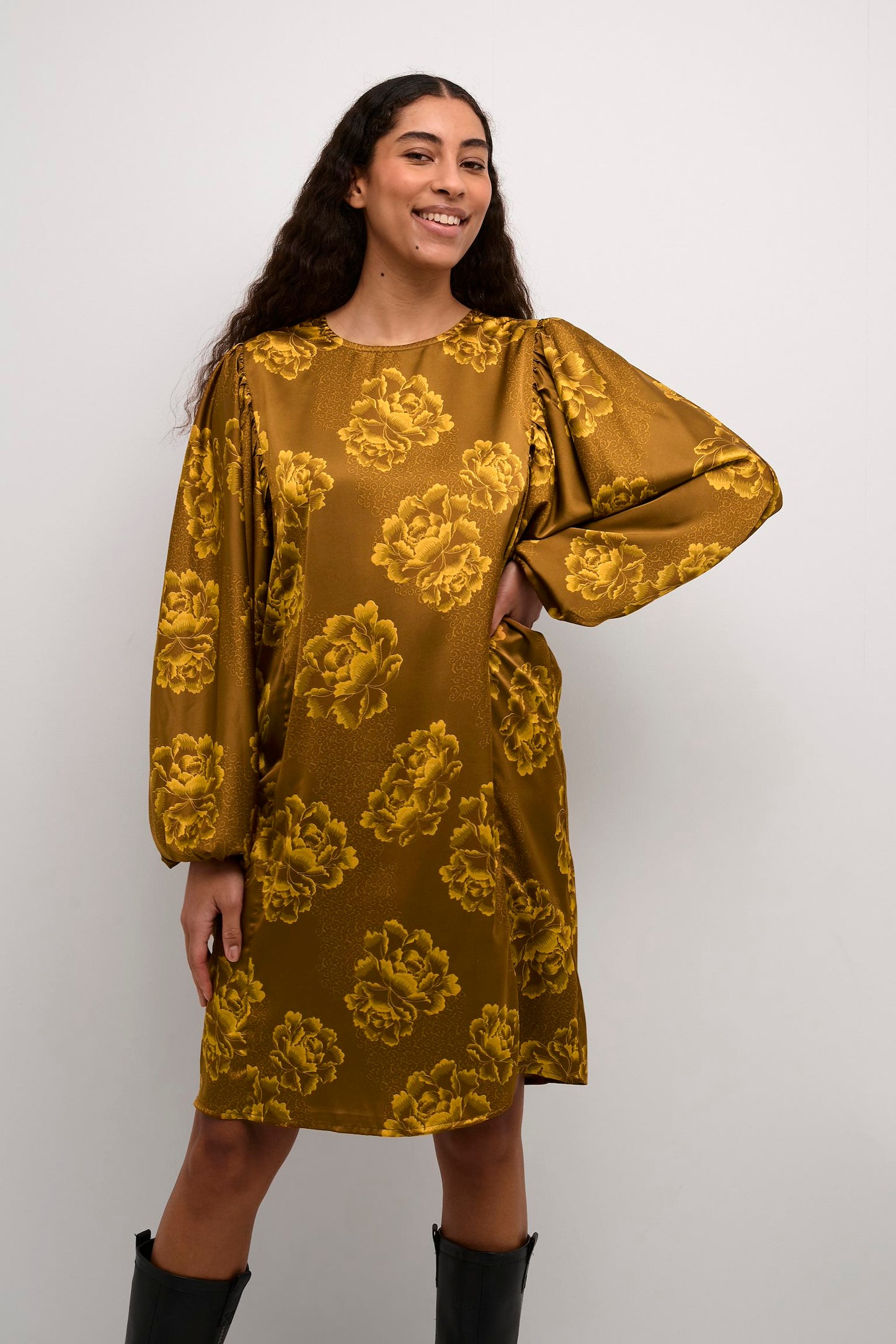 Rosie Dress - Yellow Flower - Culture